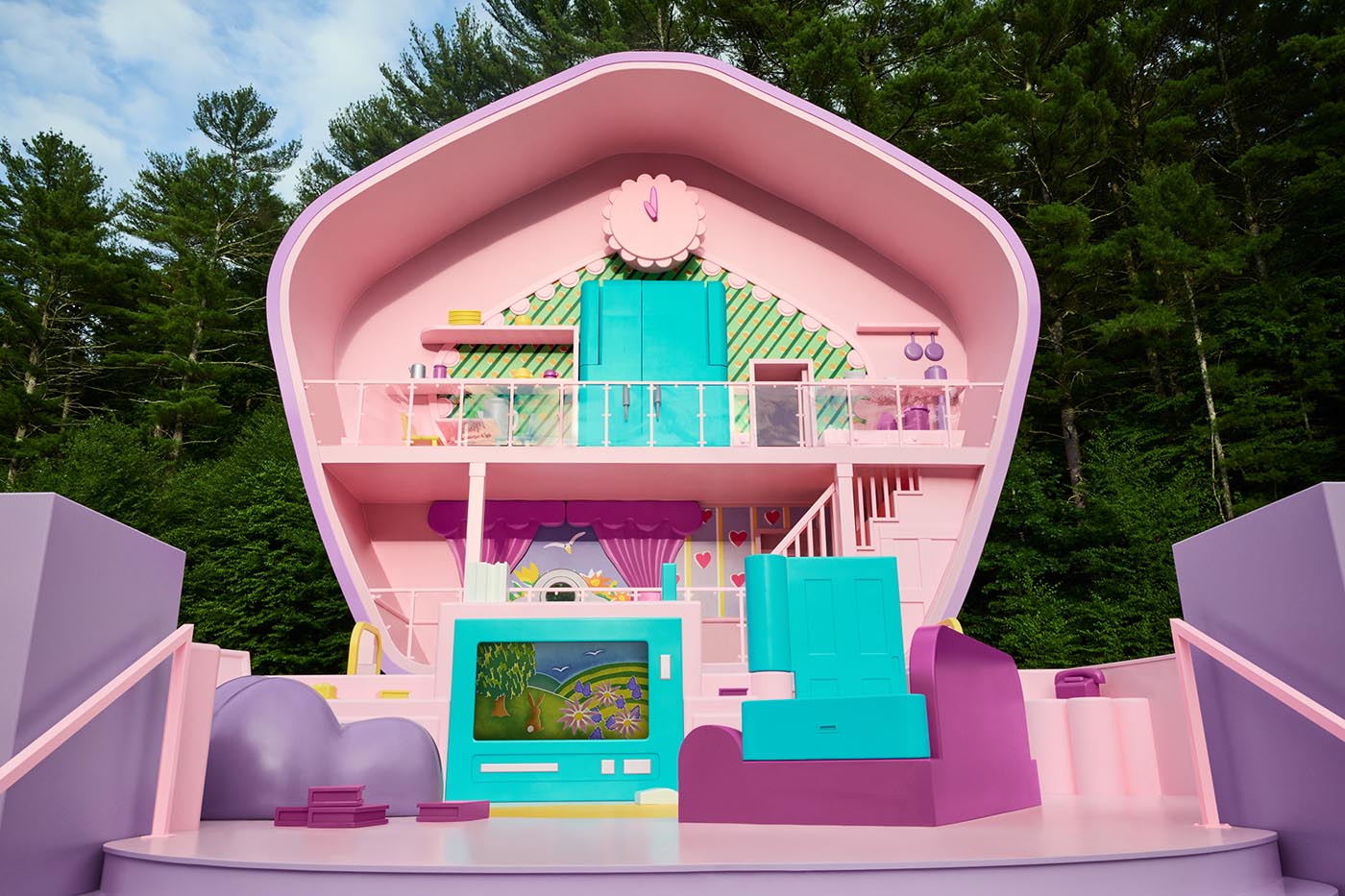 Polly Pocket house Airbnb 