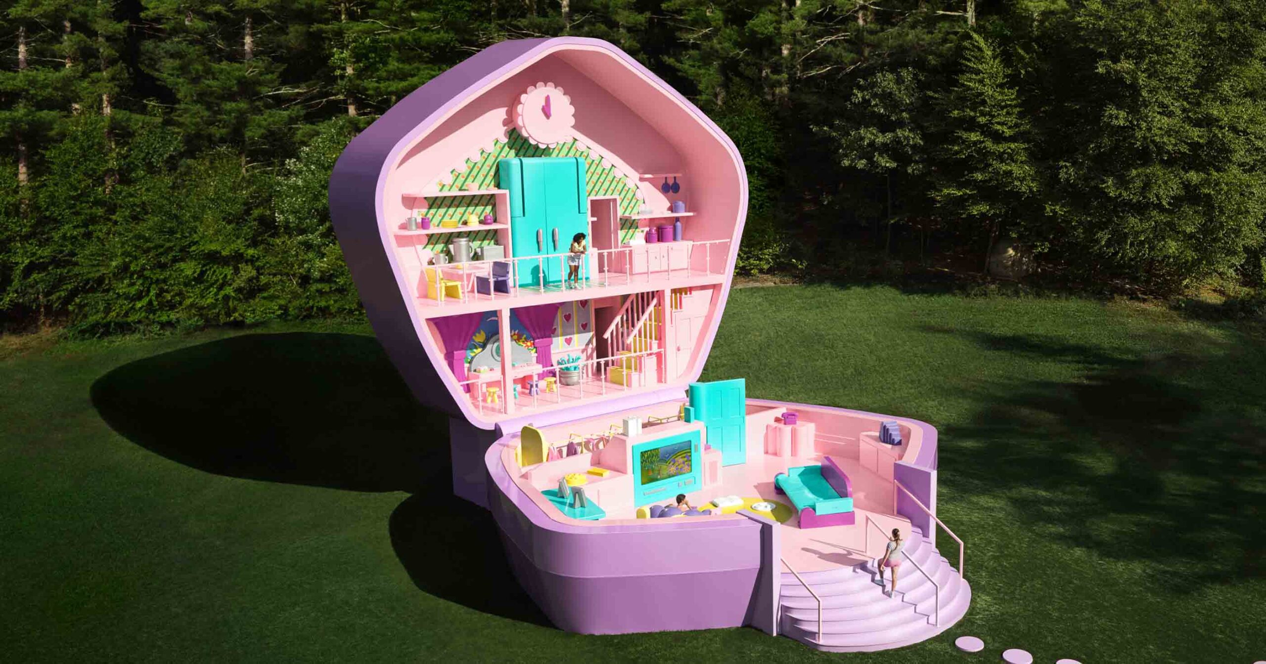 Polly Pocket house Airbnb 